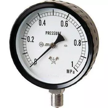 Lower right stainless steel pressure gauge G4112610.25MP