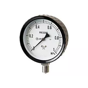 Lower right stainless steel pressure gauge G4112611MP