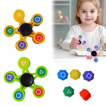 Ловля камня Fidget Spinner Toy DIY Spinner Toy со съемными Jacks Stone