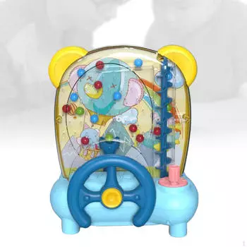 Ловля мячей Игрушечная машина Мяч Лопать Интерактивная игра Отличный подарок на день рождения Возраст 1 2 3 Фокус Blue