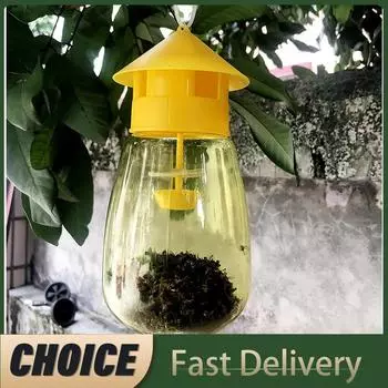 Ловушка для фруктовых мух, желтая пластиковая ловушка для дрозофил, ловушка для фруктовых мух, ловушка для насекомых в саду, средства борьбы с вредителями