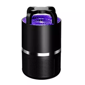 Ловушка для комаров с подсветкой на 360°, USB-портом, энергоэффективная, безопасная для детей и беременных женщин, уничтожитель насекомых белый
