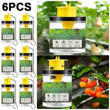 Ловушка для мух из полипропилена и проволочной цепи для парков/садов/овощей (В) ?