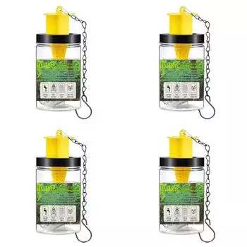 Ловушка для мух из полипропилена и проволочной цепи для парков/садов/овощей (В)