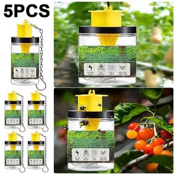 Ловушка для мух из полипропилена и проволочной цепи для парков/садов/овощей (В) ?