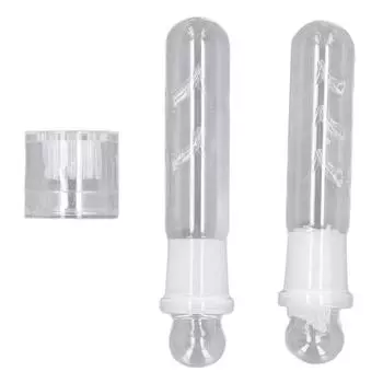 Ловушка для планарии, прозрачное стекло, простая в использовании, 2 отверстия, 3 отверстия, 8 отверстий, ловец планарии для рыбы Шри