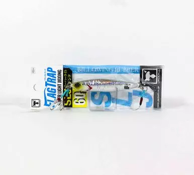 Ловушка-флажок Jackall Metal Jig 60 грамм Shirasu Silver (3189)