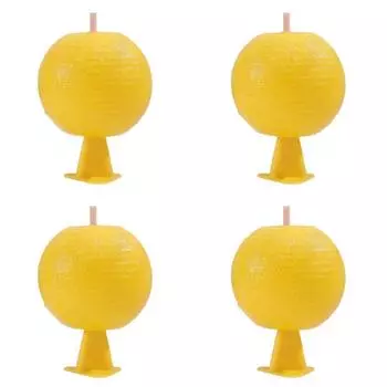 Ловушки для фруктовых мух, липкие ловушки в форме цитрусовых для использования в помещении и на открытом воздухе (В) Делавэр