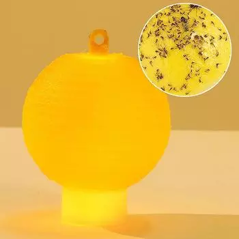 Ловушки для фруктовых мух Ловушки для летающих насекомых Шариковые липкие ловушки Эффективный убийца мух Убийца фруктовых мух Ловля фруктовых насекомых