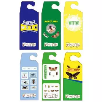 Ловушки для кладовой моли Липкий клей Ловушки для индийской пищевой моли от пищевой и шкафной моли A