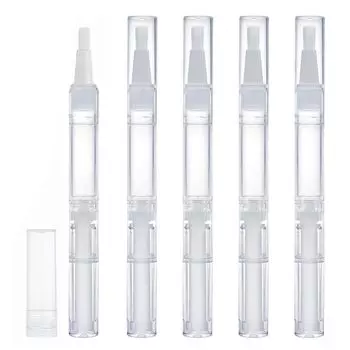 LOYELEY Twist Pen 2 мл 5 шт. Twist Brush Кисть для ногтей Ручка-трубка Кисть для губ Масло для губ Вращающийся контейнер для макияжа Косметическое масло для ногтей Блеск для губ Духи Сменный блок