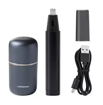 LOZENSTAR Water wash rotary shaver set COS-060551