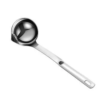 Ложка 2020, совок из нержавеющей стали, фильтр для жира, ложка, сито, ложка для супа, сито для разделения масла, инструменты для приготовления пищи, гаджеты для домашней кухни