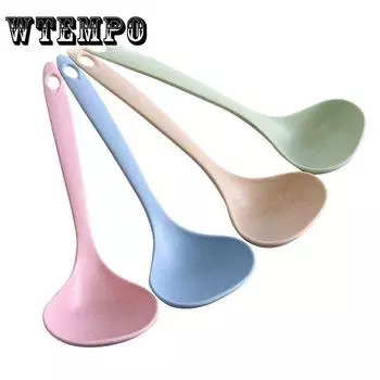 Ложка 23 см, пластиковая ложка ручной работы, кухонная утварь, кофейный суп, десертная ложка