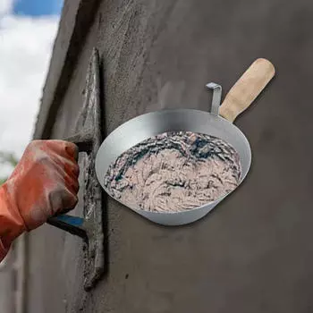 Ложка для цемента, совок, железный черпак, ковш для раствора, миска для кирпичной кладки для проектов «сделай сам»