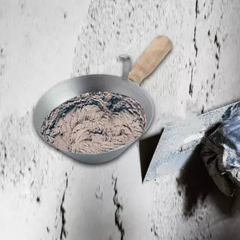 Ложка для цемента, вода, деревянная ручка, черпак, ковш для штукатурки, кладки кирпича