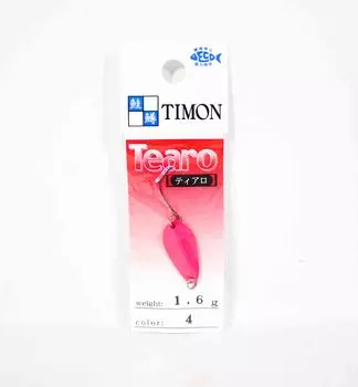 Ложка для форели Jackall Timon Tearo 1,6 грамм 4 Keiko Pink (9195)