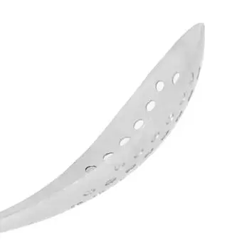 Ложка для икры с 56 отверстиями, полезные кухонные гаджеты, дуршлаг, яичный желток 1PCS