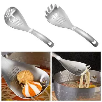 Ложка для измельчения из нержавеющей стали, сито, лопатка, многофункциональная кухонная утварь для приготовления пищи, терка для чеснока, ложка для риса, разделитель яиц, открывалка для бутылок