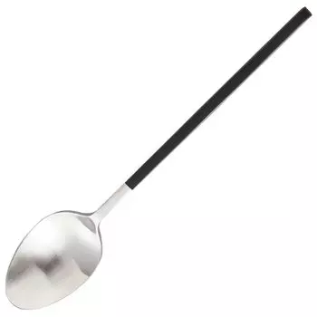 Ложка для карри TAMAKI Edge Line, черная, ширина x общая длина 19 см, можно мыть в посудомоечной машине 3,3 T-935682 белый