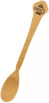 Ложка для кофе Ippinsha 140 мм деревянная Sugar Land Coffee Time 67605-3