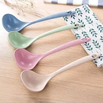 Ложка для кофейного супа с длинной ручкой Посуда