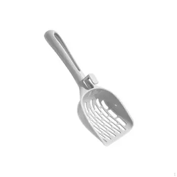 Ложка для кошачьего туалета, сетка, товары для домашних животных, просеивание, чистка, длинная ручка, лопатка для кошачьего туалета