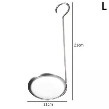 Ложка для масла Ложка для пирога с зеленым луком Креветки Хрустящие фонарики Антипригарные ложки Жареные закуски Инструменты Ложка для пирога с устрицами во фритюре Инструмент L