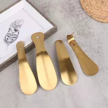 Ложка для обуви Профессиональный рожок для обуви из нержавеющей стали Металлический рожок для обуви Инструмент для обуви as the picture