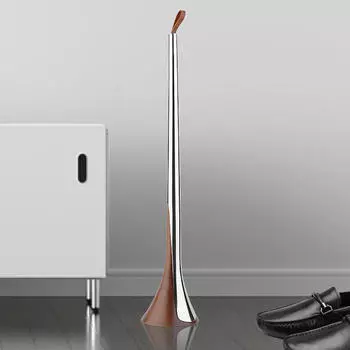 Ложка для обувного рожка, самоподдерживающееся приспособление для переодевания, 18,11-дюймовый подъемник для обуви