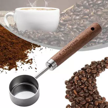 Ложка для приправы для выпечки Кухонные принадлежности Мерная ложка для кухни Антипригарная круглая столовая ложка для измерения Sliver