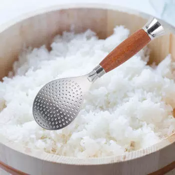 Ложка для риса, удобная лопатка для хранения многофункциональной лопатки с антипригарным покрытием