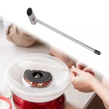 Ложка для сахарной ваты, инструменты для изготовления хлопка, аксессуар, профессиональная прочная замена с длинной ручкой 8.5cmx6.4cmx2.5cm