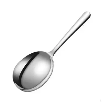 Ложка для сервировки риса из нержавеющей стали для домашнего и профессионального использования A
