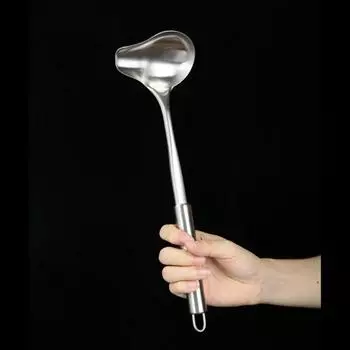 Ложка для супа из нержавеющей стали, ложка для масла в форме утки, ложка для масла, горячий горшок, ложка для супа, горячий горшок 30cm