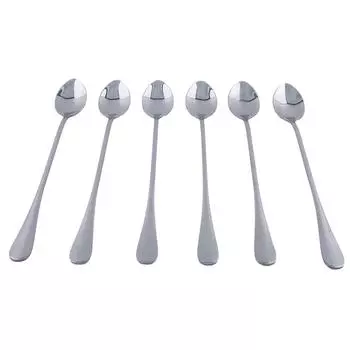 Ложка для супа Набор ложек для супа из нержавеющей стали 19,5*2,8 см