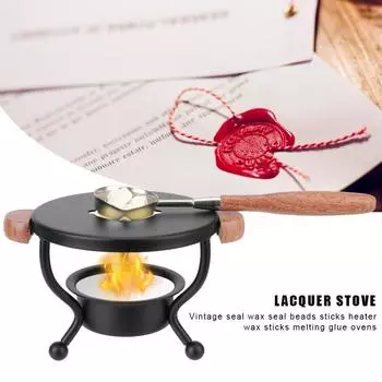 Ложка для сургуча, штатив, сургучная печать, штамп, палочка, грелка, ретро-печь для сургуча, горшок для свечи, штамп, сделай сам, подарок