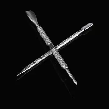 Ложка для удаления кутикулы из нержавеющей стали, нож для удаления щипцов, набор для стрижки ногтей