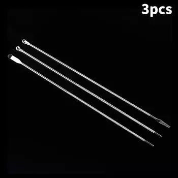 Ложка для уха из нержавеющей стали, лопатка для ушной серы, кюретка для удаления ушной серы, очиститель для ушных палочек, инструмент для детей и взрослых, здравоохранение