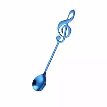 Ложка из нержавеющей стали для чая, кофе, десерта, мороженого, столовые приборы, подарок золотой