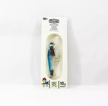 Ложка Jackall RGM Saya 10 грамм, синяя, серебристая (4661)