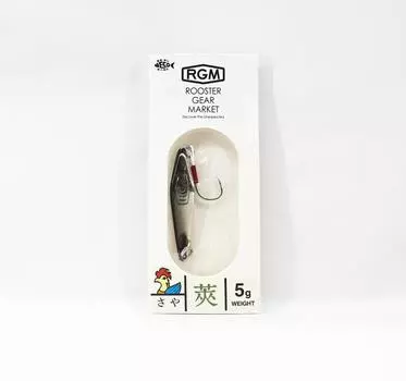 Ложка Jackall RGM Saya 5 грамм, черный, серебристый (9803)