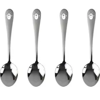 Ложка Мишка из нержавеющей стали, ложка 4р.