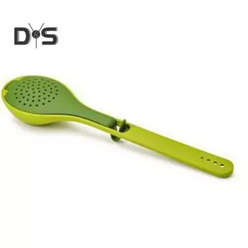Ложка с супер ветровым фильтром, термостойкая многоразовая зеленая многоразовая ложка для заварки чая для кухни