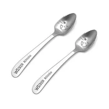 Ложка Winker из нержавеющей стали для киви и грейпфрута, 2 шт., популярная корейская посуда