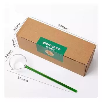 Ложка зеленого цвета, чашка, креативное молочное десертное стекло, цветной кончик ложки, большая ложка для супа синий