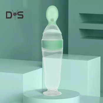 Ложки для малышей, прозрачные гладкие края, диетическая тренировочная ложка для прикорма, пищевая ложка для младенцев розовый