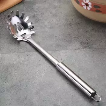 Ложки для пасты Ложка для лапши Дуршлаг Половник для спагетти Слот Дуршлаг из нержавеющей стали Кухонный гаджет