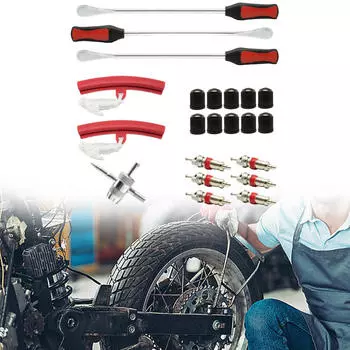 Ложки для шин 14,5 дюймов Инструменты для снятия для велосипедов, внедорожников, мотоциклов
