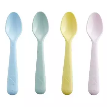 Ложки IKEA Colors 4 шт, разные цвета, 1 комплект